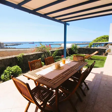 בית נופש Casa Bahia De Naos Con Vistas Al Mar!