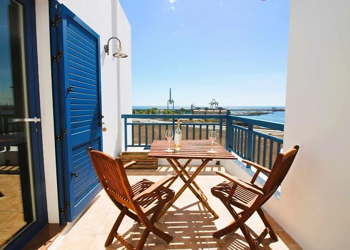 בית נופש Casa Bahia De Naos Con Vistas Al Mar! *