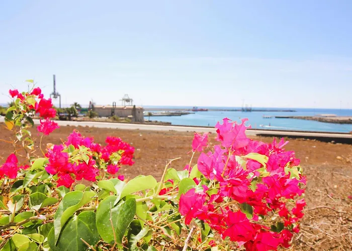 בית נופש Casa Bahia De Naos Con Vistas Al Mar!
